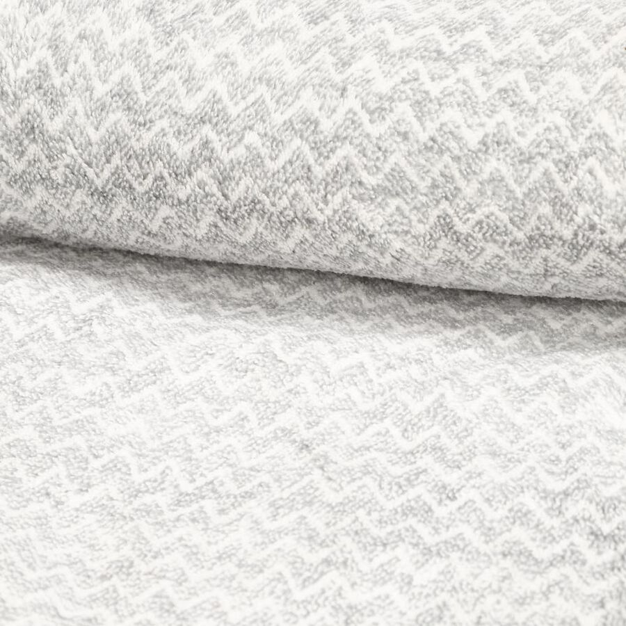 280 GSM Grey Microfiber Bath Towel, , large