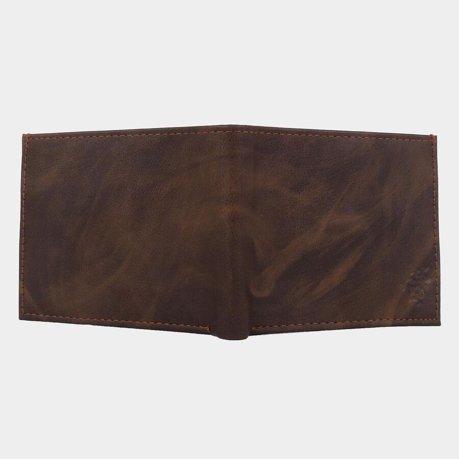Men's Brown Polyurethane Wallet, , large image number null
