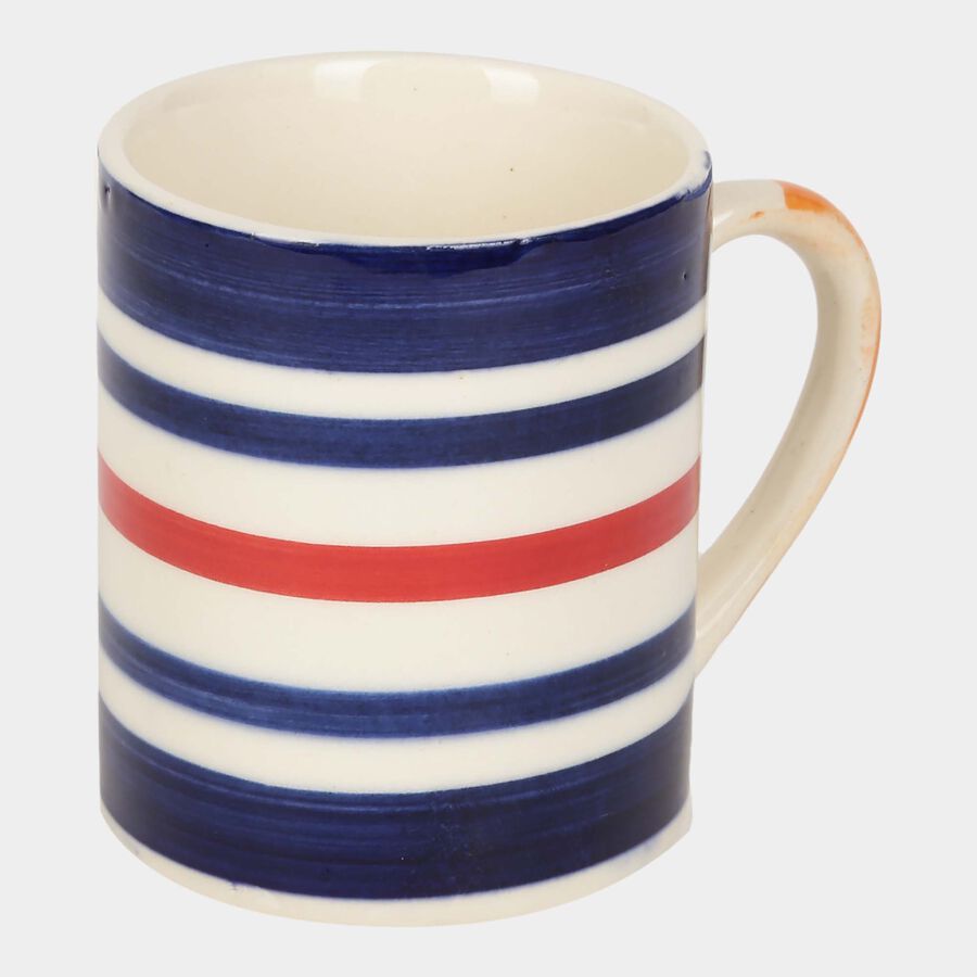 330 ml Stoneware Mug, Hand Painted Colour, , large image number null