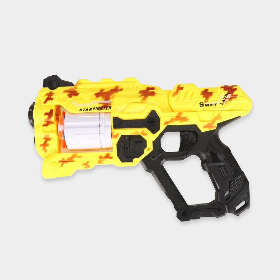 Kid's Star Fighter Swift Launch Soft Bullet Dart Gun, , large