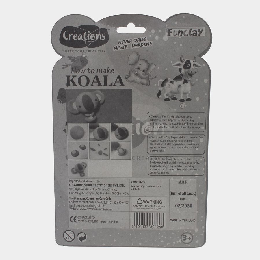 Modelling Clay Set, 12 Shades, , large image number null