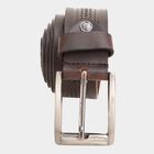 Men's Brown Leather Casual Belt, , small image number null