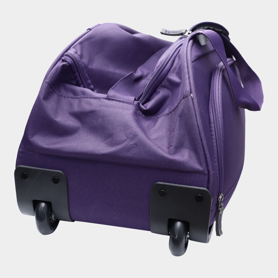Purple Polyester Duffle Trolley, , large image number null