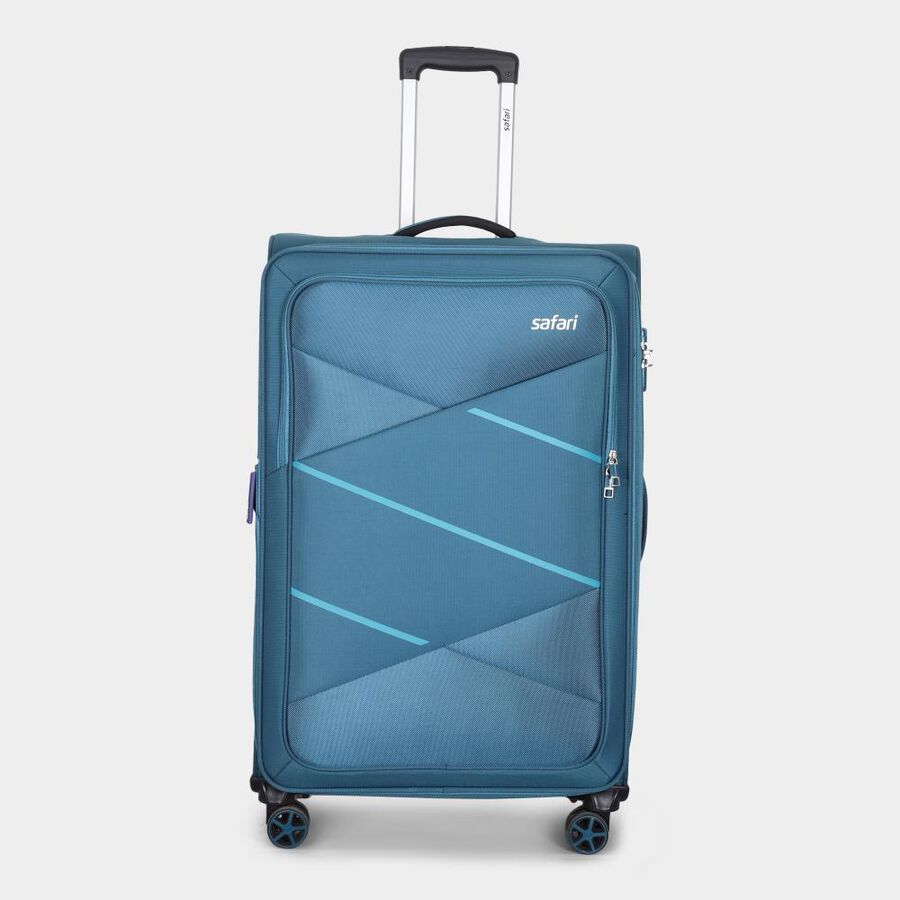 8-Wheel Polyester Soft Case Trolley, Large, , large image number null