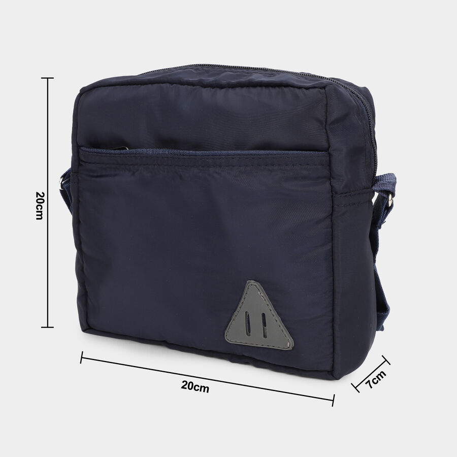 Blue Nylon/Polyester Utility Bag, , large