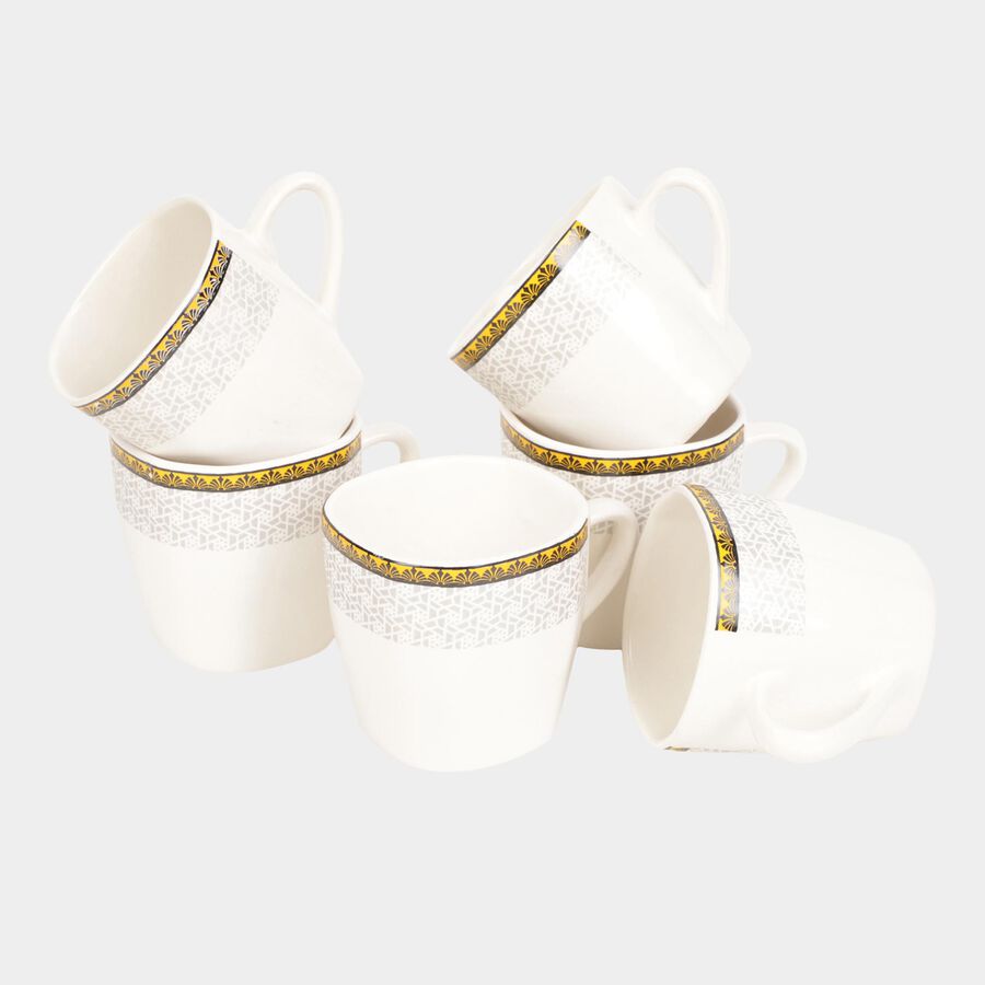 120 ml Stoneware Cup, Set of 6, , large image number null