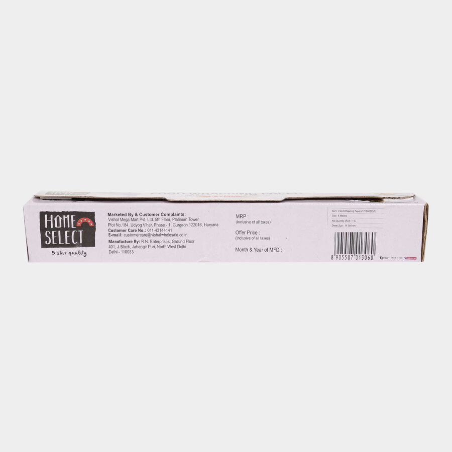 Paper Food Wrap , , large image number null