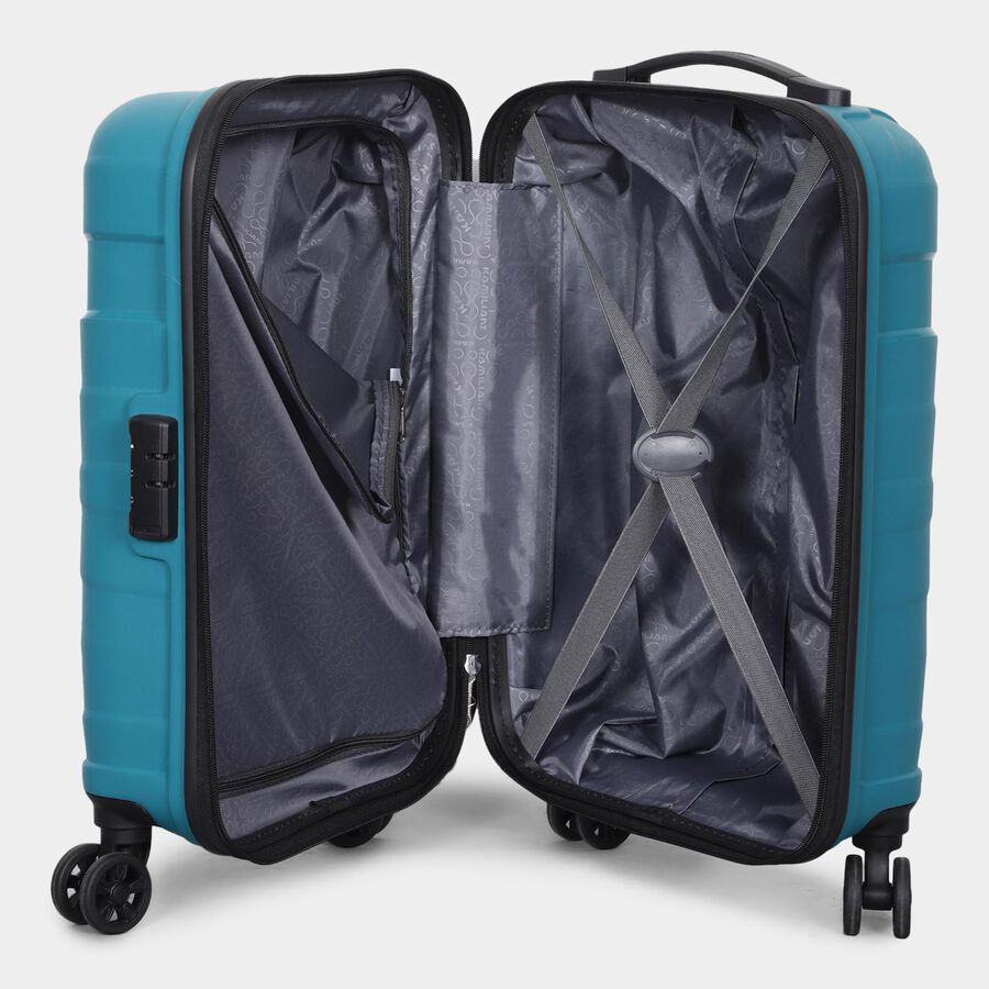 8-Wheel Light Green Polypropylene Hard Case Trolley, Small, , large image number null
