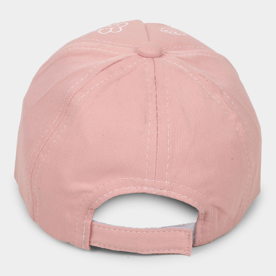 Kid's Pink Fabric Cap, , large image number null