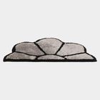 Grey Polyester Rug, , small