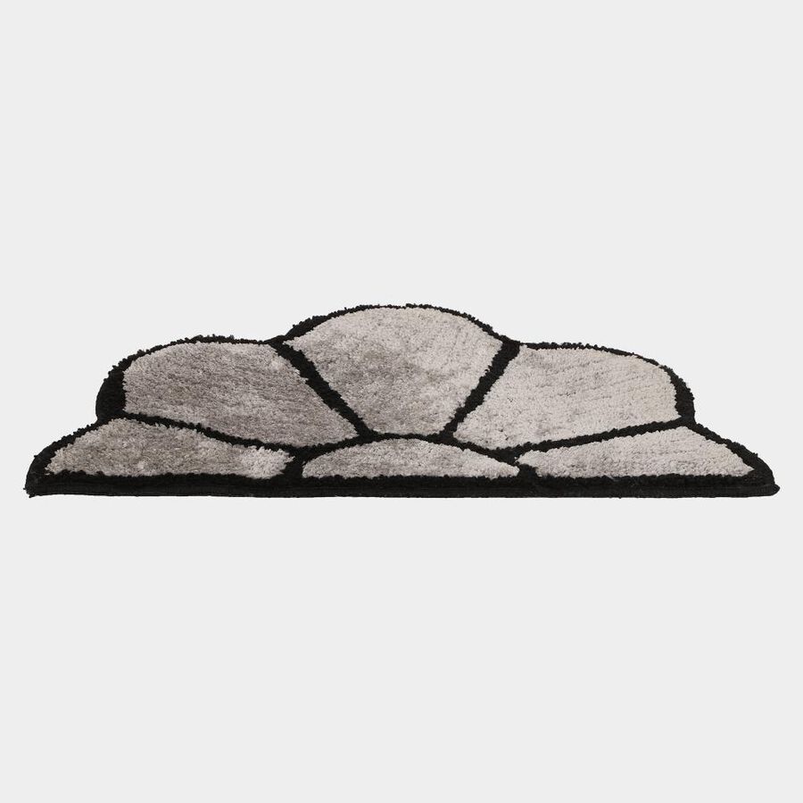 Grey Polyester Rug, , large