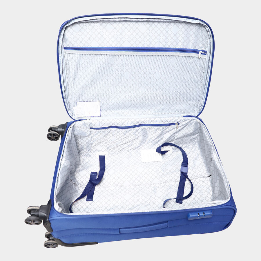 8-Wheel Polyester Soft Case Trolley, Medium, , large image number null