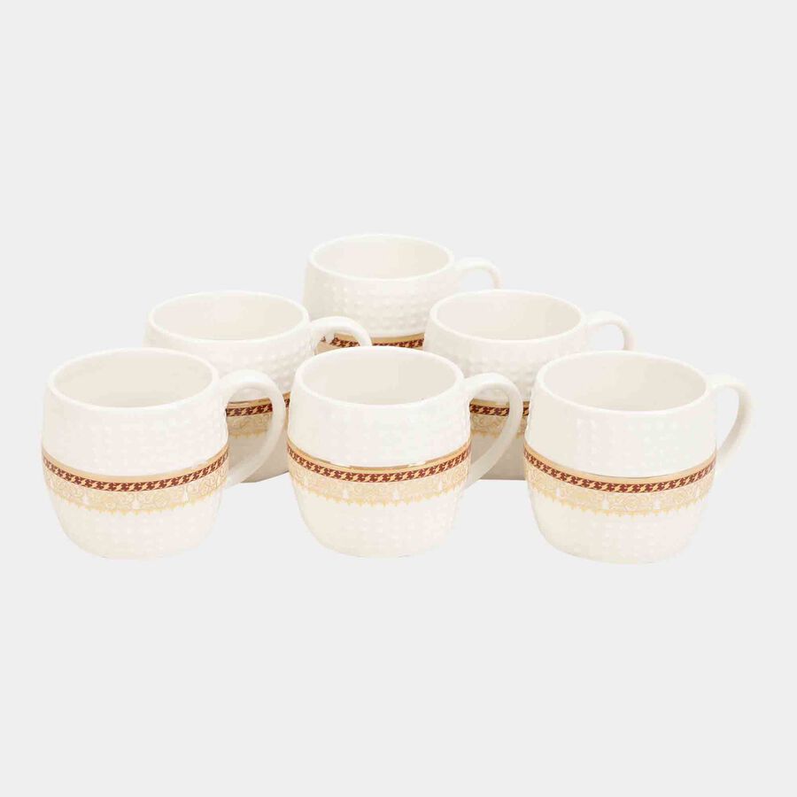 150 ml Bone China Cup, Set of 6, , large image number null