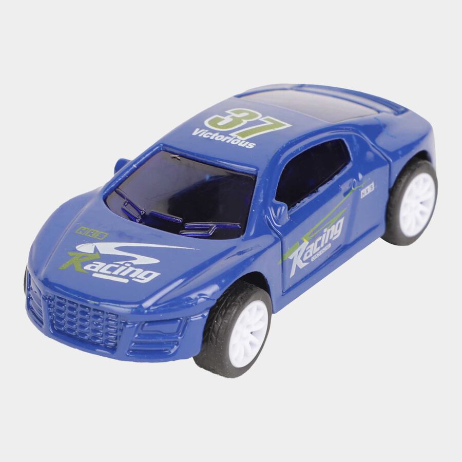 Plastic Battery Operated Car, Blue, 24 X 16 X 17 cm, , large image number null