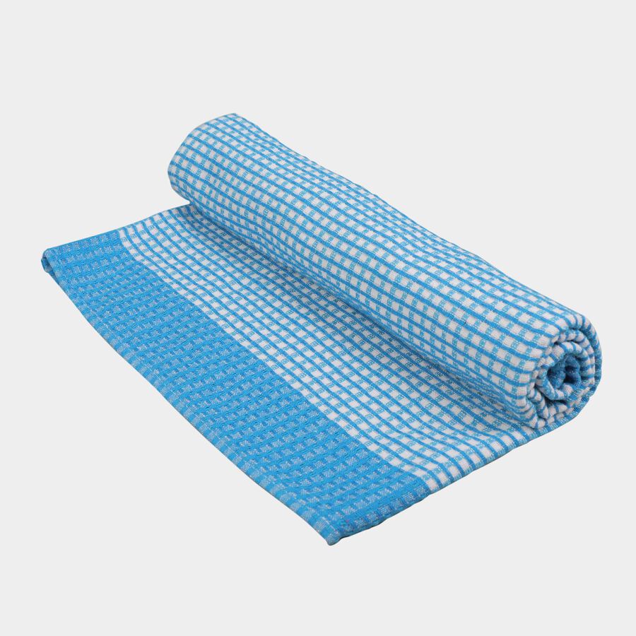 200 GSM Turquoise Cotton Bath Towel, , large image number null