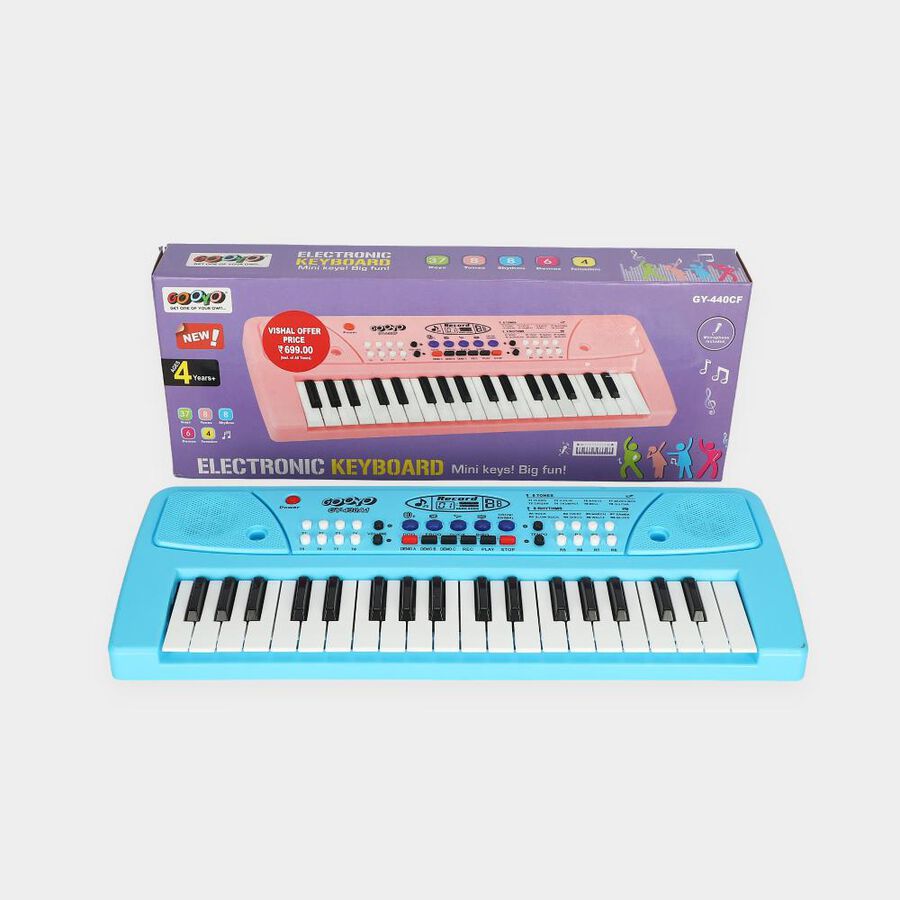 Gooyo Electronic Keyboard Plastic Mini Keyboard with Microphone, , large