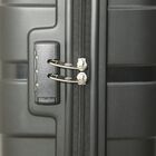 4-Wheel Black Polypropylene Hard Case Trolley, Small, , small image number null