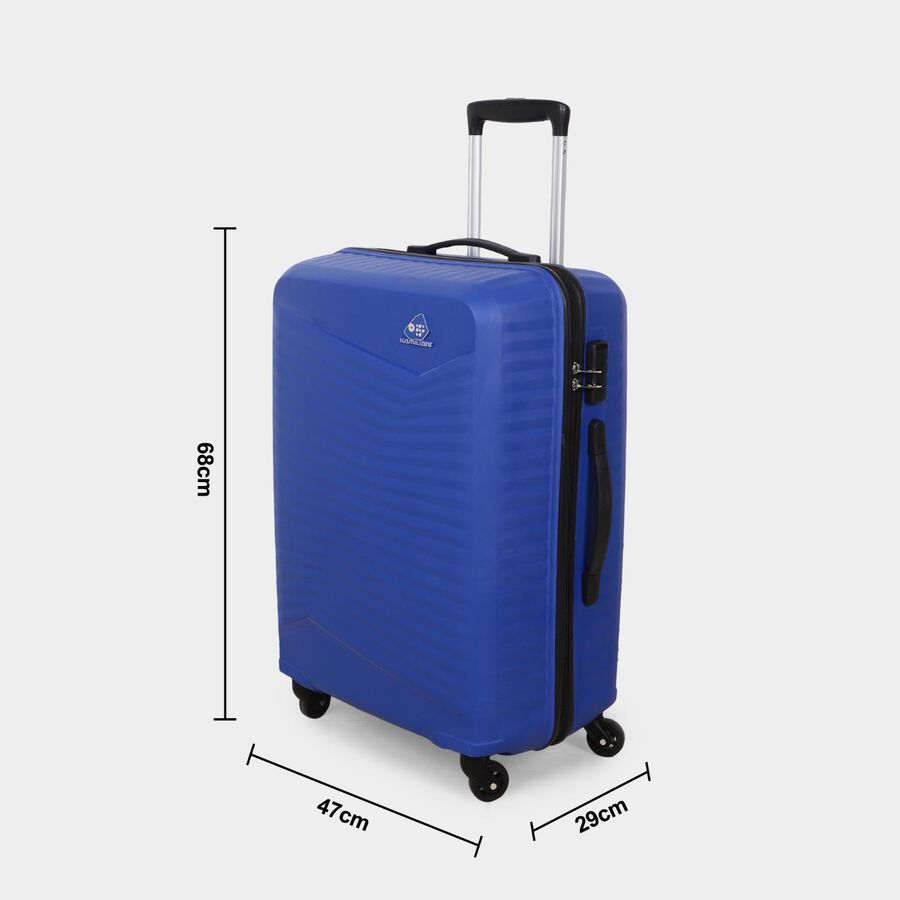 4-Wheel Aqua Polypropylene Hard Case Trolley, Small + Medium + Large, , large image number null
