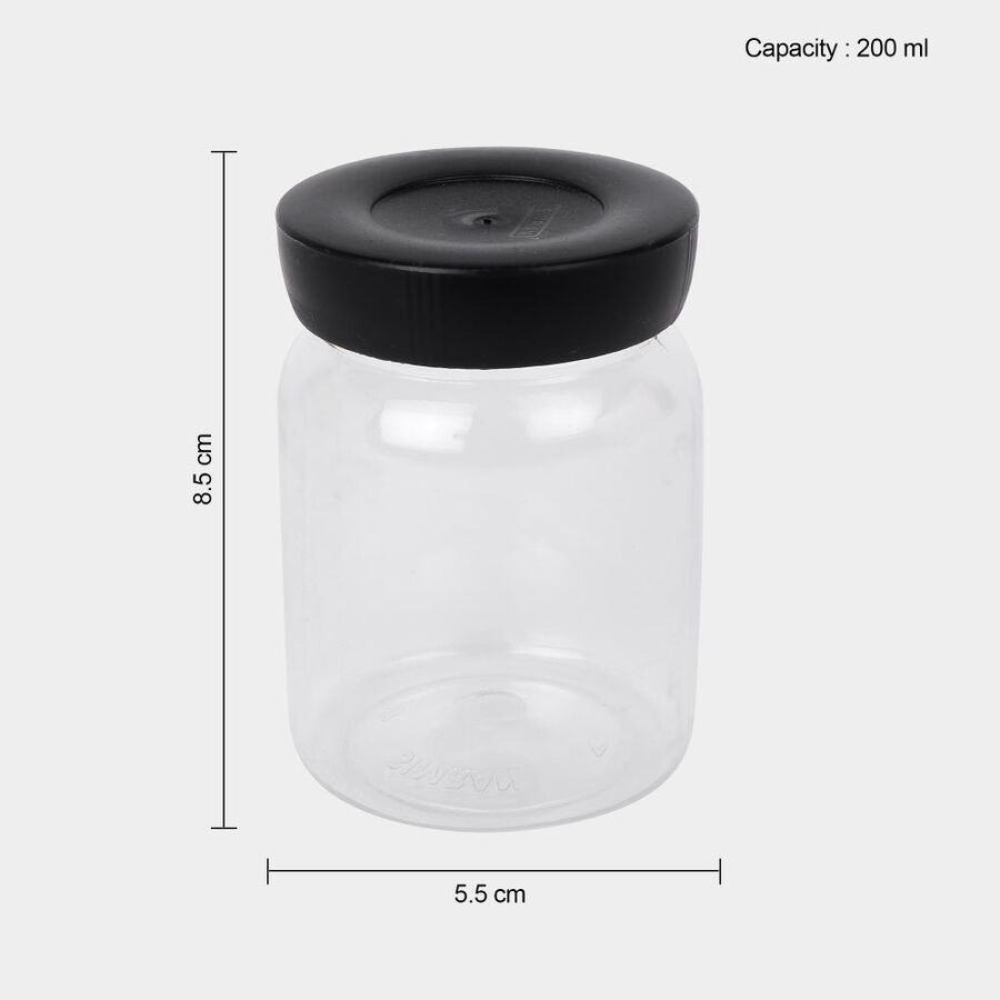 200 ml Plastic Container Set of 6, , large image number null
