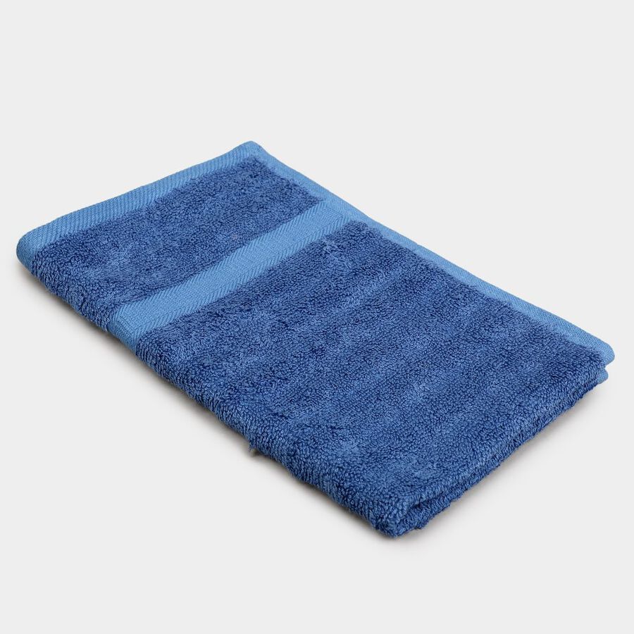 480 GSM Blue Cotton Hand Towel, , large