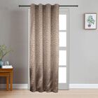 7ft. Living Room Chocolate Brown Blackout Eyelet Curtains, , small image number null