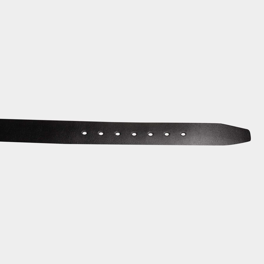 Men's Black Polyurethane Casual Belt, , large image number null