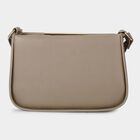 Woman's Beige Polyurethane Bag, , small