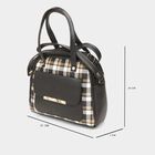 Women's Black Polyurethane Sling Bag, , small image number null