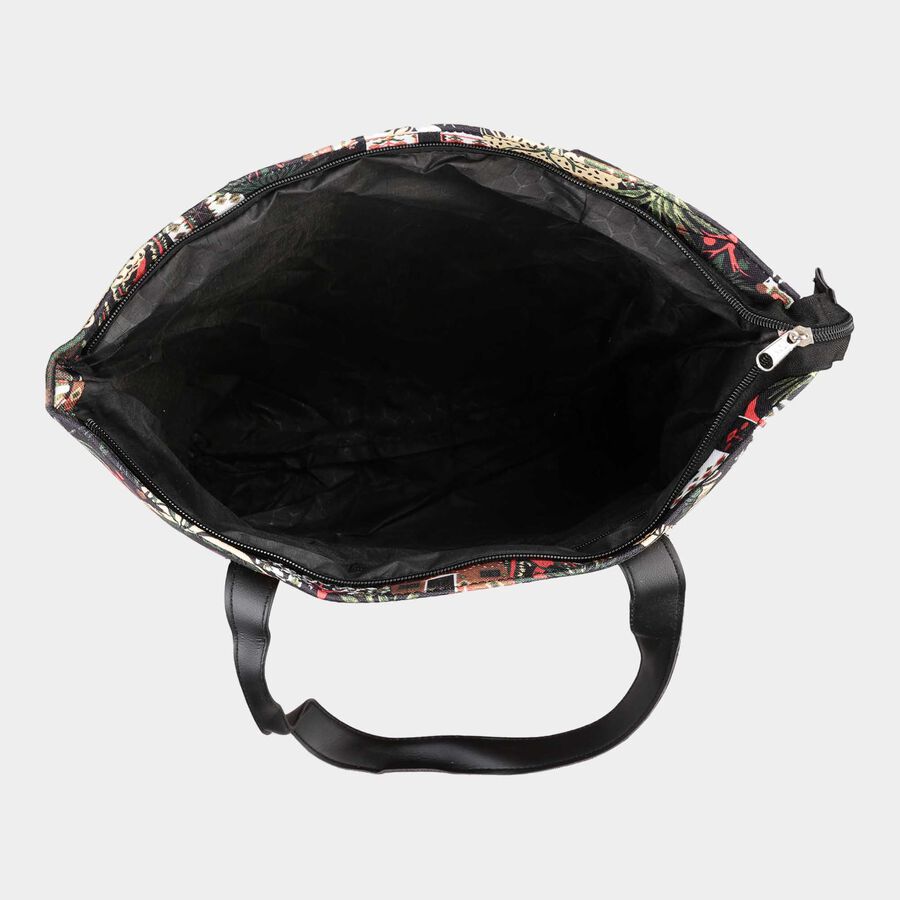 Black Fabric-Polyester Bag, , large image number null