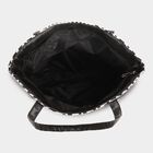 Women's Black Fabric-Polyester Tote Bag, , small image number null