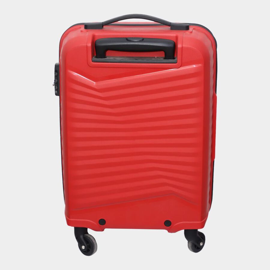 4-Wheel Red PVC Matee Hard Case Trolley, Small + Medium + Large, , large image number null