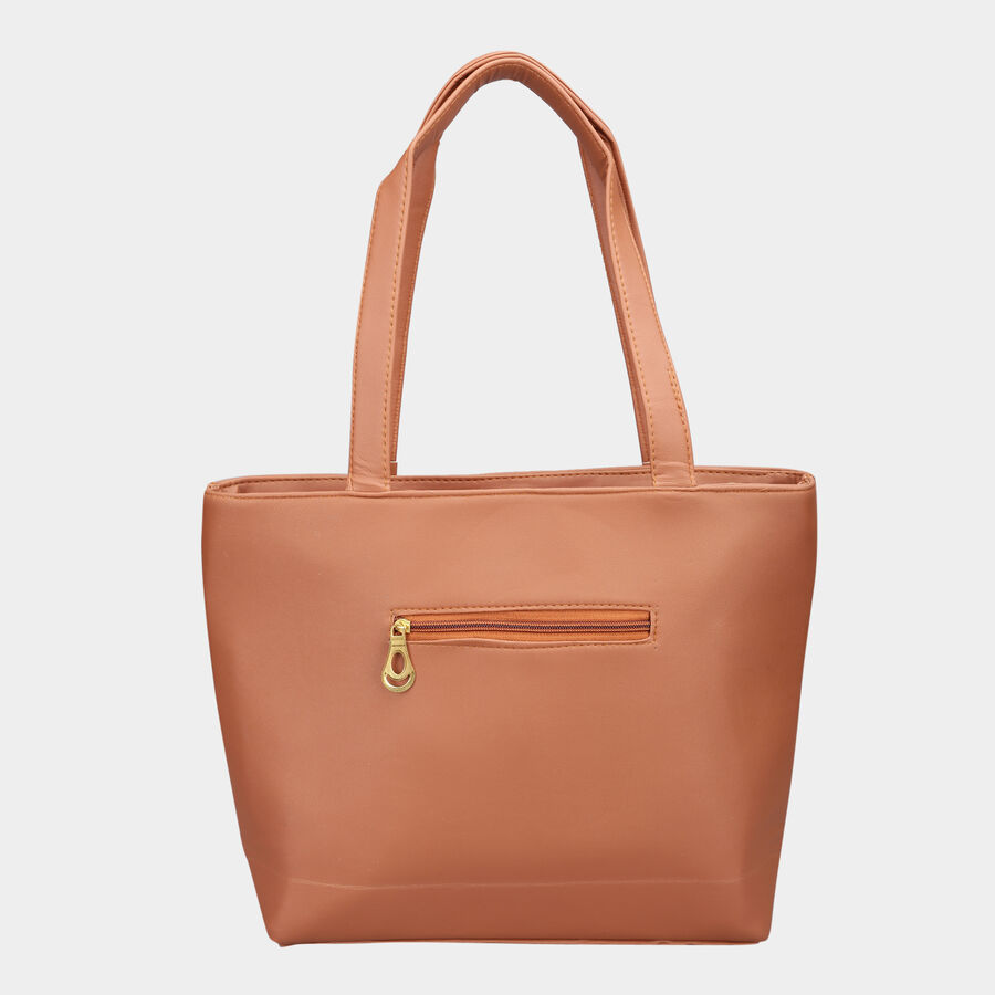 Women Weaved Tan Handbag, , large image number null