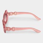 Kid's Plastic Clear Glass Cat Eye/Butterfly Sunglasses, , small image number null