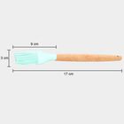 Silicon And Wood Food Brush, , small image number null