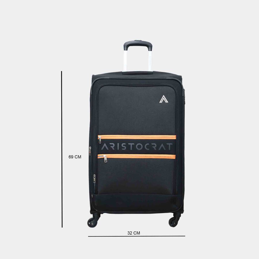 4-Wheel Polyester Soft Case Trolley, Large, , large image number null