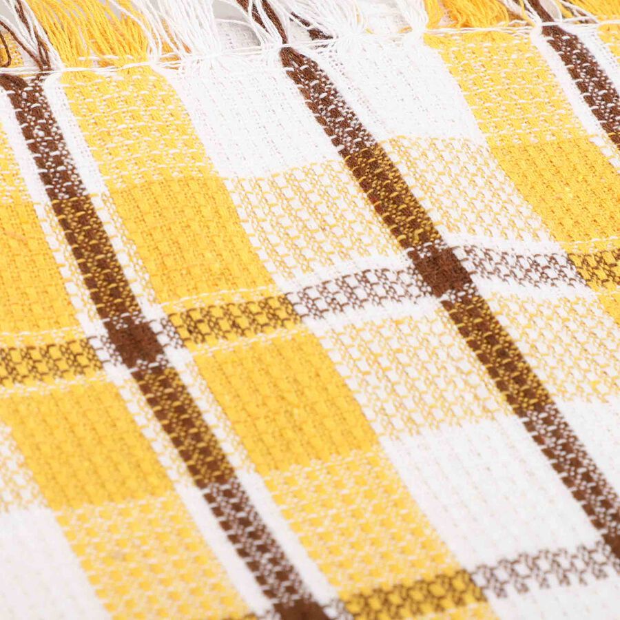 190 GSM Yellow Cotton Bath Towel, , large image number null