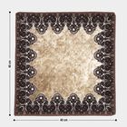 Brown Microfiber Cushion Cover, , small image number null
