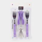 6 Pcs. Steel Dessert Fork, , small image number null
