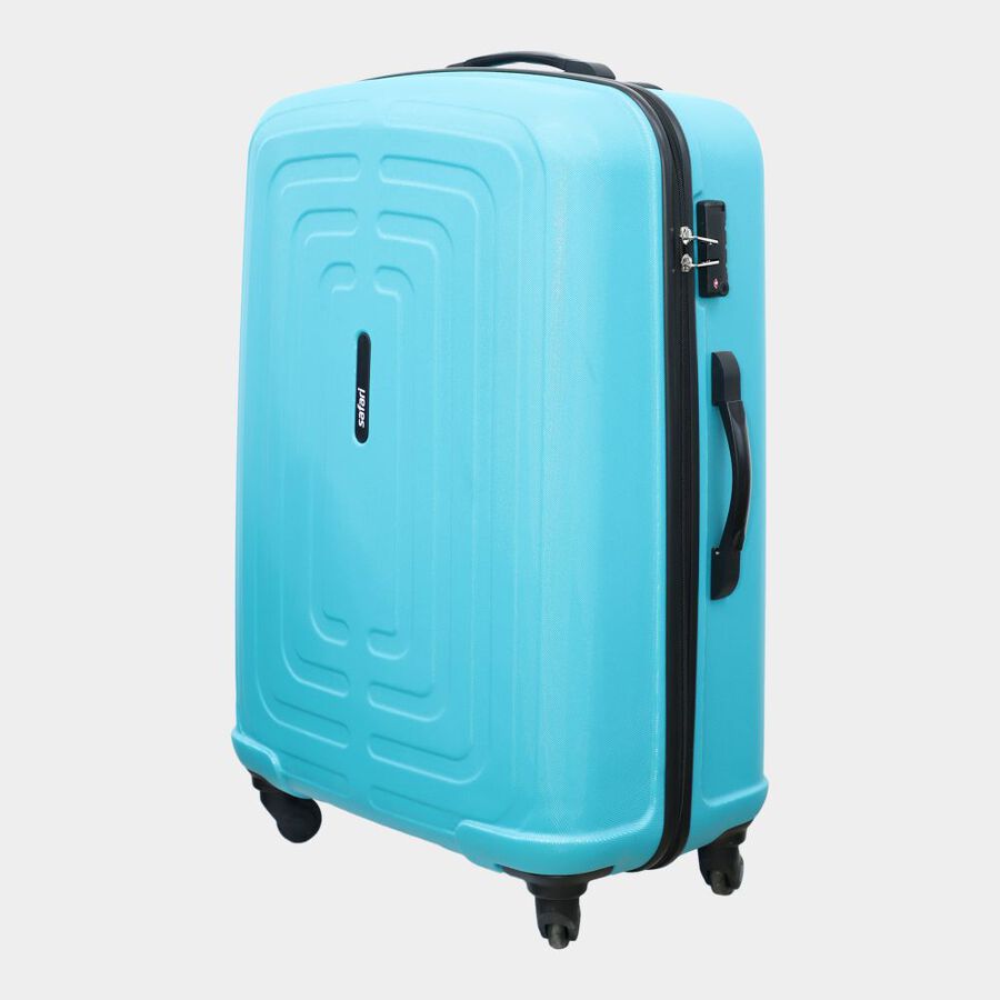 4-Wheel Cyan PVC Matee Hard Case Trolley, Large, , large image number null