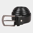 Men PU Black Belt - 32 Inches, , small image number null