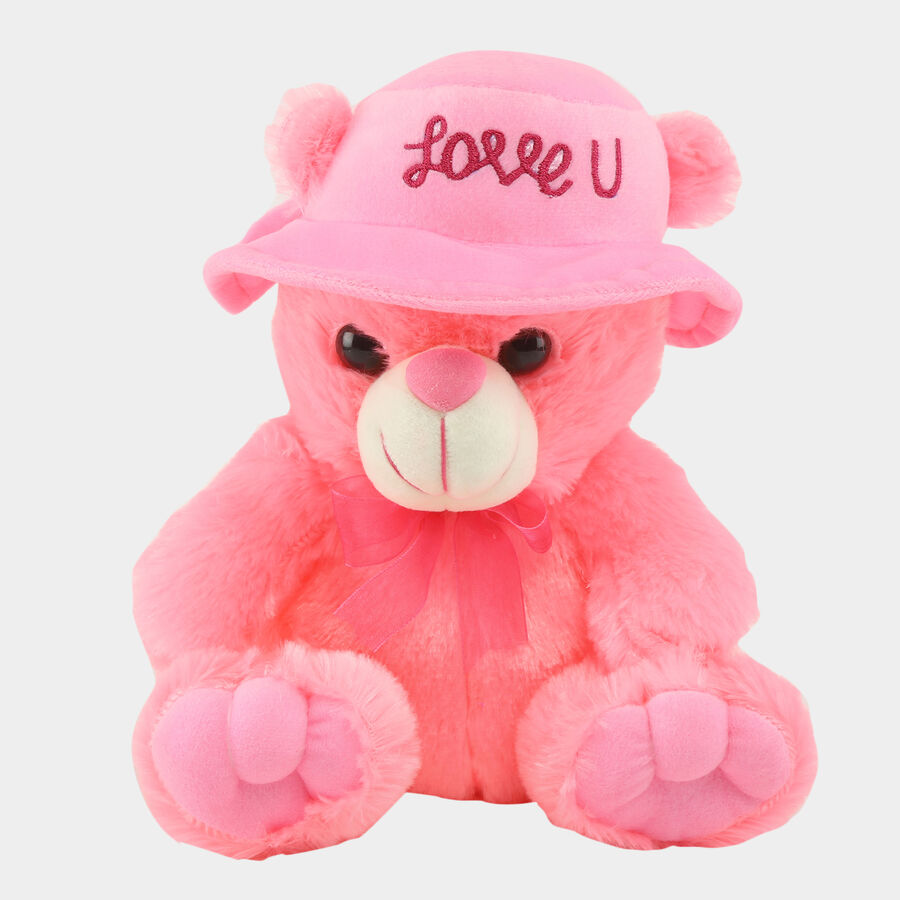 Small Pink Teddy With Cap, , large image number null