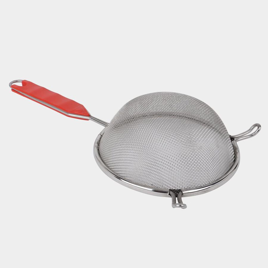 Steel Soup Strainer, 14 cm Dia., , large image number null