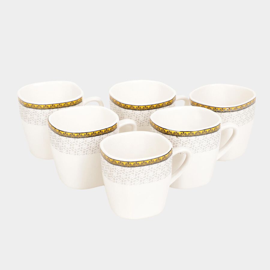 120 ml Stoneware Cup, Set of 6, , large image number null