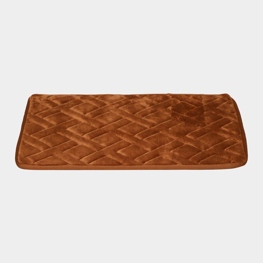 Coffee Polyester Bath Mat, , large image number null