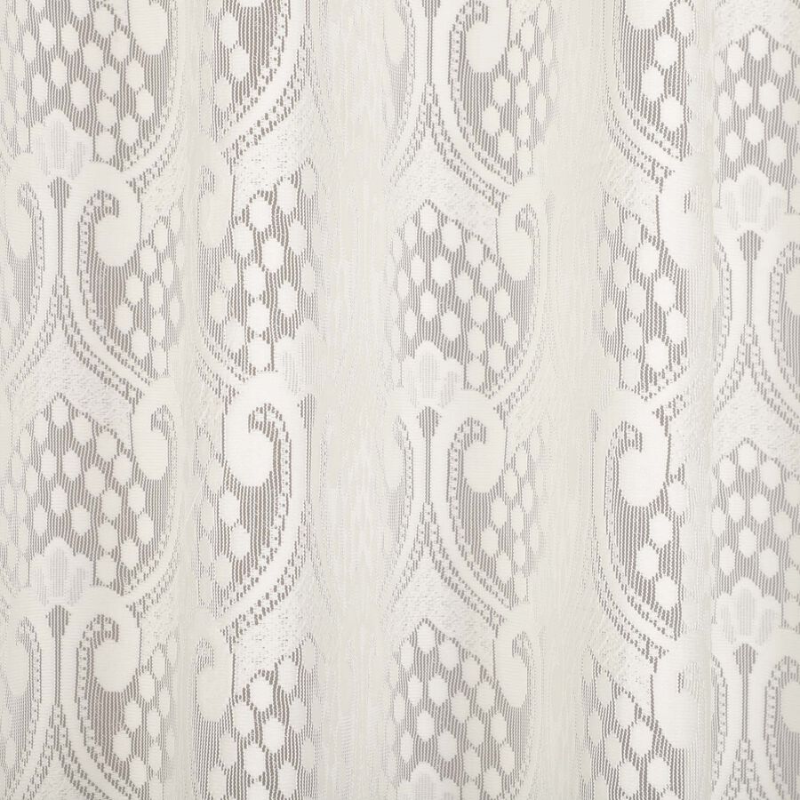 7ft. Cream Microfiber Door Curtain, , large image number null