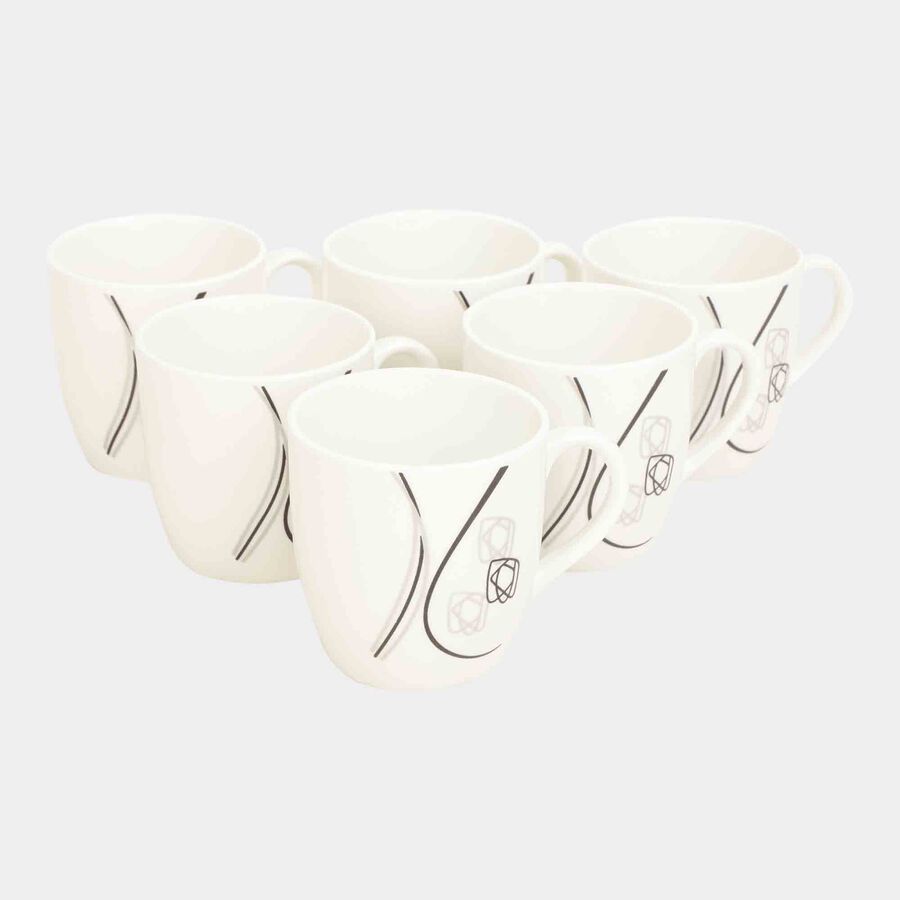 150 ml Bone China Mug, Set of 6, , large image number null