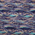 Women's Grey Nylon/Polyester Scarf, , small