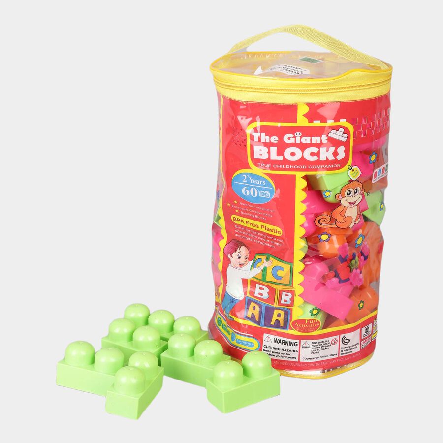 60 Pcs. Building Blocks, , large image number null