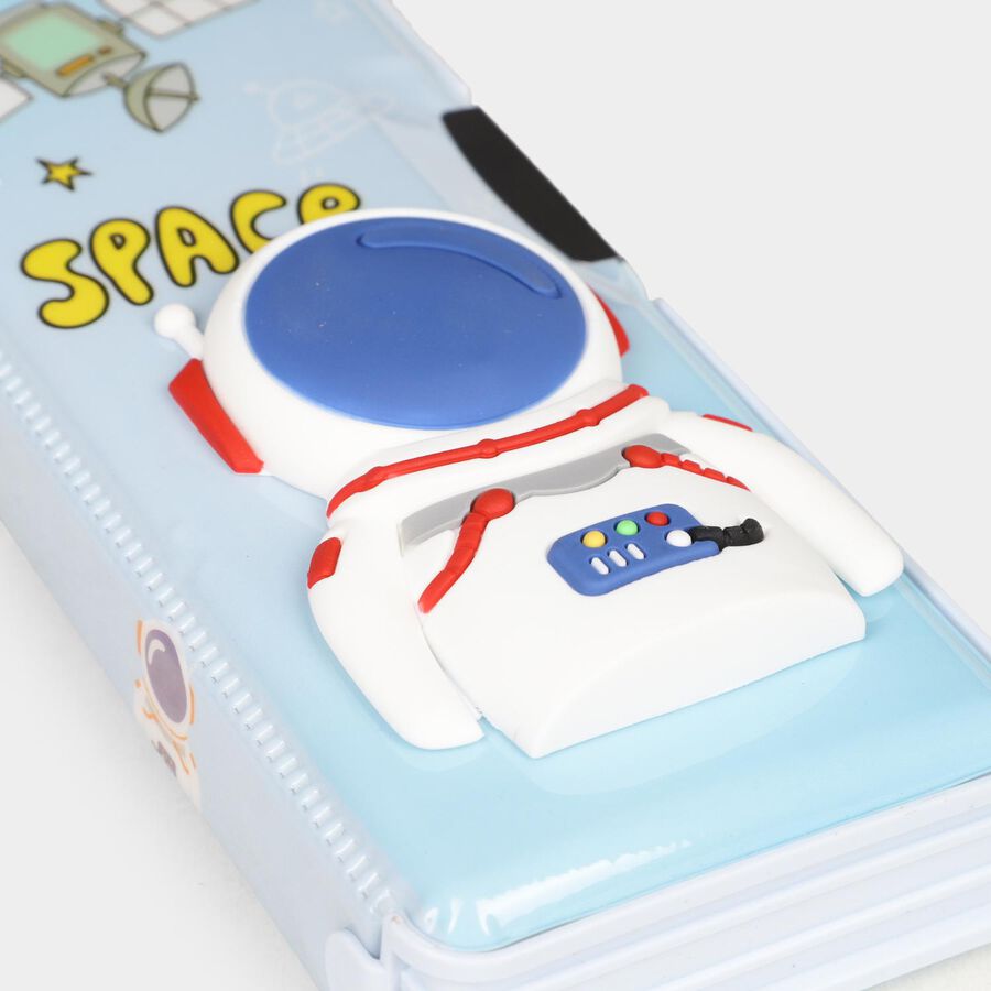 Magnetic Pencil Box - Color/Design May Vary, , large image number null