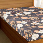 Grey Microfiber Single Bedsheet, , small image number null